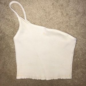 Fashion Nova one sleeve tank top